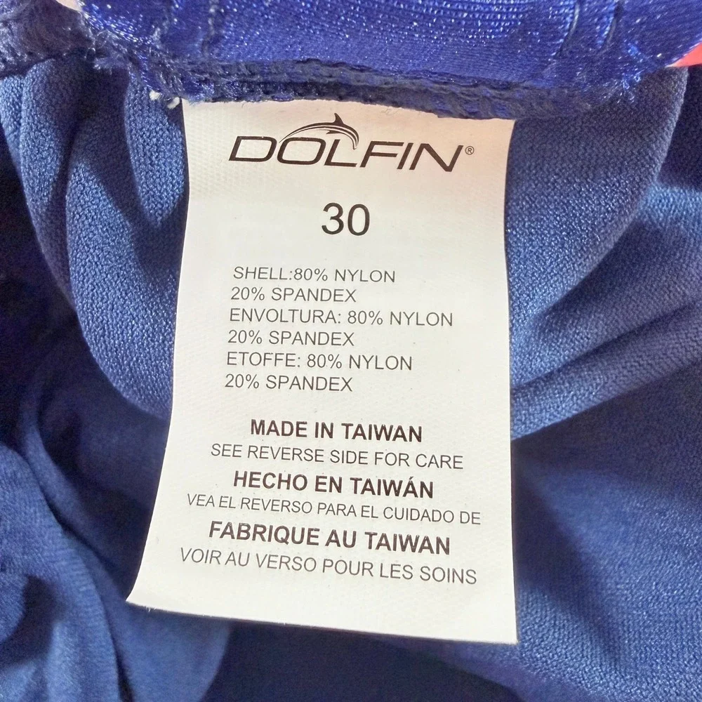Dolfin Uglies Revibe Indigo Diamondback‎ One Piece Swimsuit Size 30 NWT